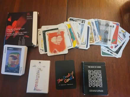 Photo of free 3 decks of unique playing cards (Toronto) #1
