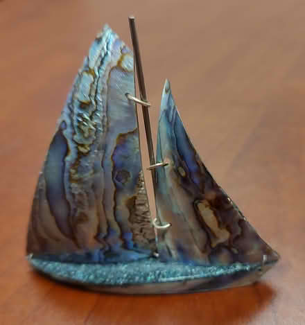 Photo of free Paua shell sailboat (decorative) ((south) Central Park - Denver) #1