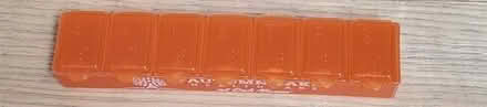 Photo of free Orange Weekly Pill Organizer #1