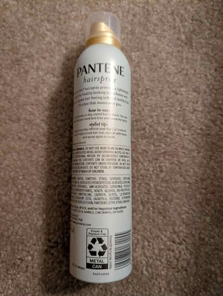 Photo of free Pantene Hairspray (Ashland) #2
