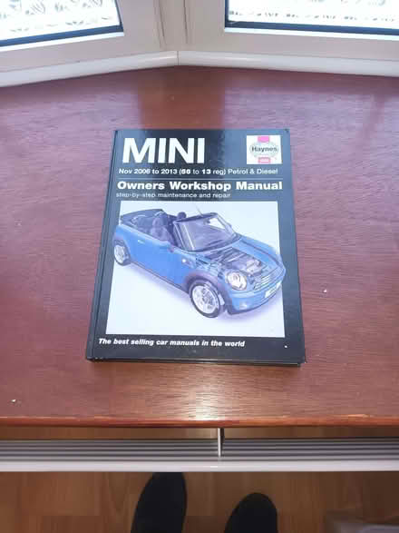 Photo of free Mini workshop manual (Woodley RG5) #1