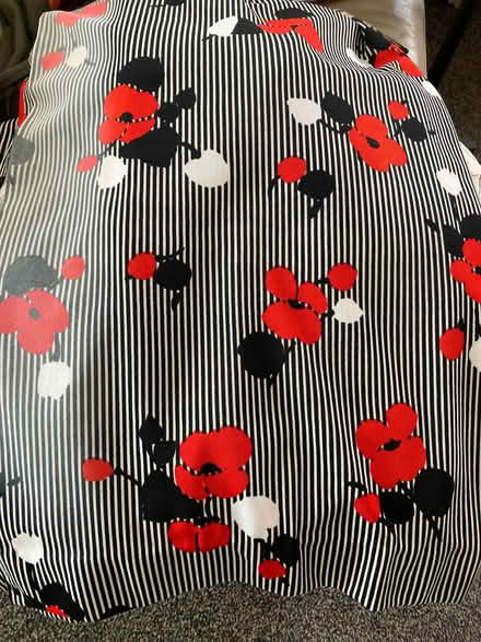 Photo of free Polyester fabric made up as curtains (Gosport PO12) #1