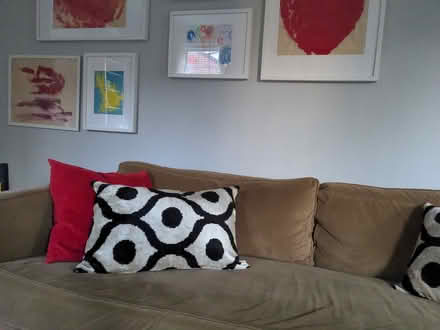 Photo of free Couch , chair and ottoman (Western and Beech st nw) #2