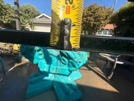 Photo of free Heavy duty glass outdoor table 4x5 (Glendora ca) #4