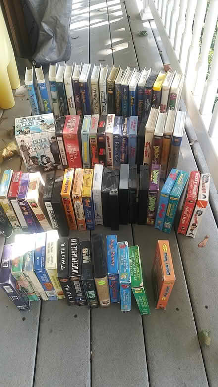 Photo of free VHS tapes (Burlington) #1