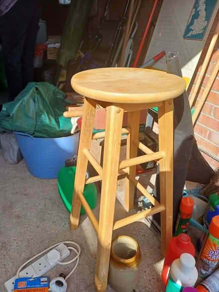 Photo of free Pine bar stool (Owlthorpe S20) #1