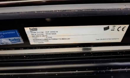 Photo of free Beko built in double fan oven with easy grip control knobs (IP5) #3
