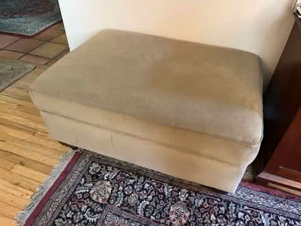 Photo of free Sectional sofa and ottoman (S Parish Pl, Burbank, CA) #2