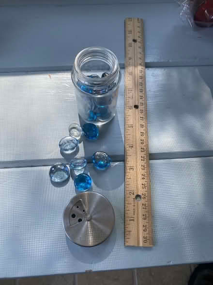Photo of free Flat glass marbles (Nr Fresh Pond & Mt Auburn Cem.) #2