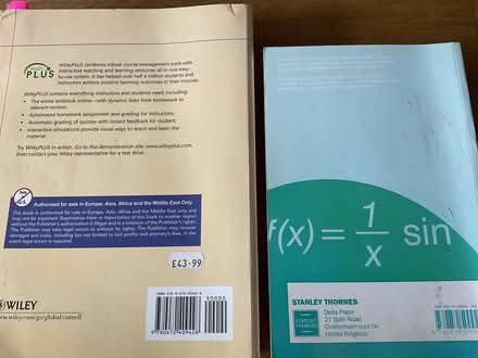 Photo of free Maths/Science Books (GU18) #2