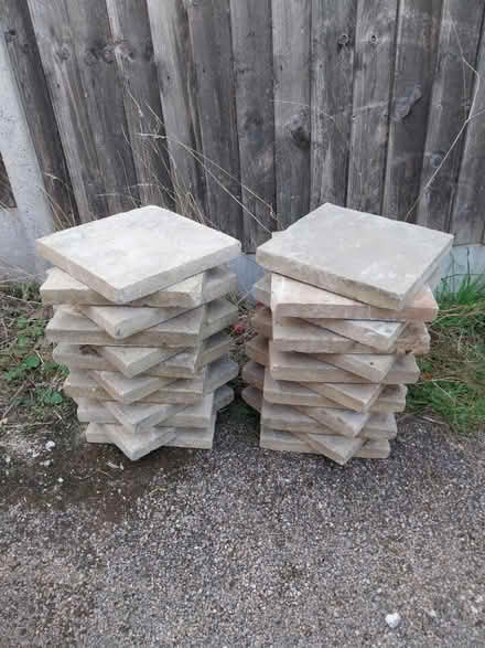 Photo of free 24 concrete stepping stones (Hemel Hempstead HP2) #1