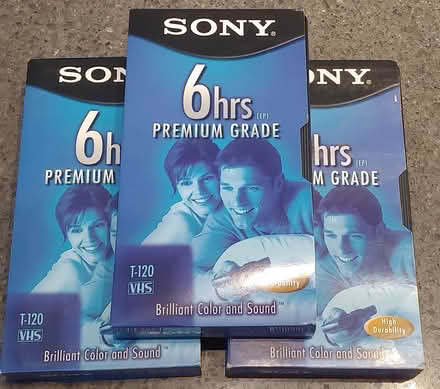 Photo of free 3 VHS tapes (94087) #1