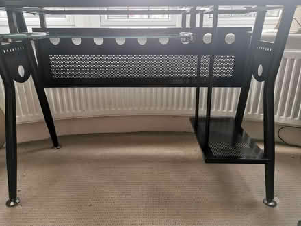Photo of free Black glass desk (Chungford E4) #2