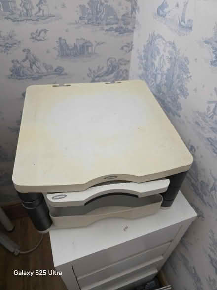 Photo of free Monitor raiser with doc holder and drawer (Brasside DH1) #1