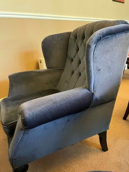 Photo of free High back arm chair (Tolworth KT6) #2