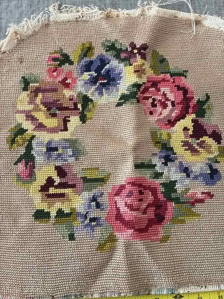 Photo of free Needlework cushion cover (Burnhamthorpe and Tomken) #2