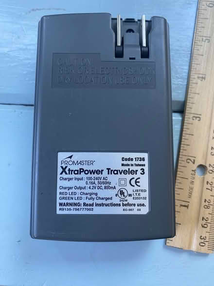 Photo of free ProMaster Traveler + Charger (Nr Fresh Pond & Mt Auburn Cem.) #2