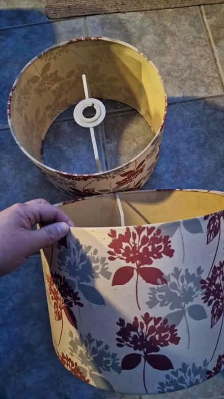 Photo of free Two lampshades (Bluntisham PE28) #1