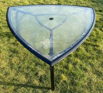 Photo of free Garden table glass top (B48) #3