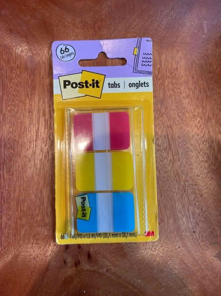 Photo of free Post-it tabs (Near Marshall Road School) #1