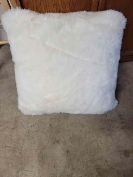 Photo of free Faux fur pillow 24x24 (Dena Dr. McKinleyville) #1