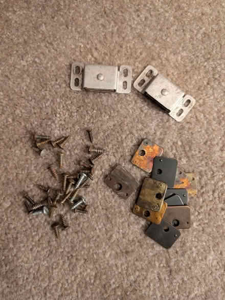 Photo of free Assorted Magnetic Latch Parts (Ashland) #1