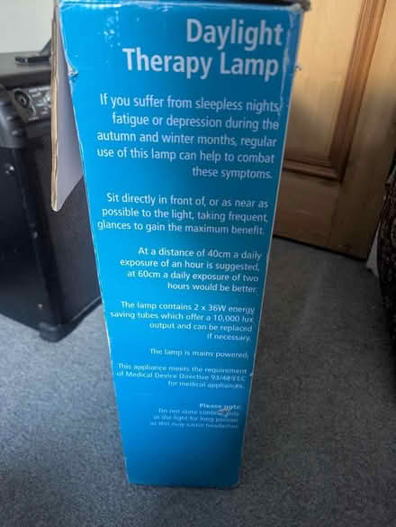 Photo of free Daylight Therapy Lamp (G42) #3