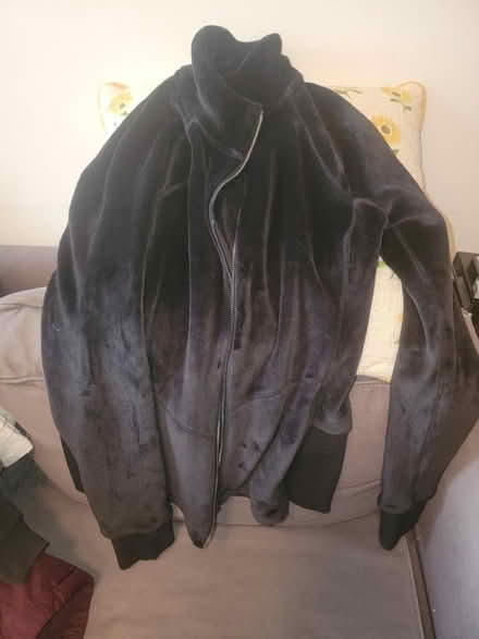Photo of free Velvet black coat (Prospect heights.) #1