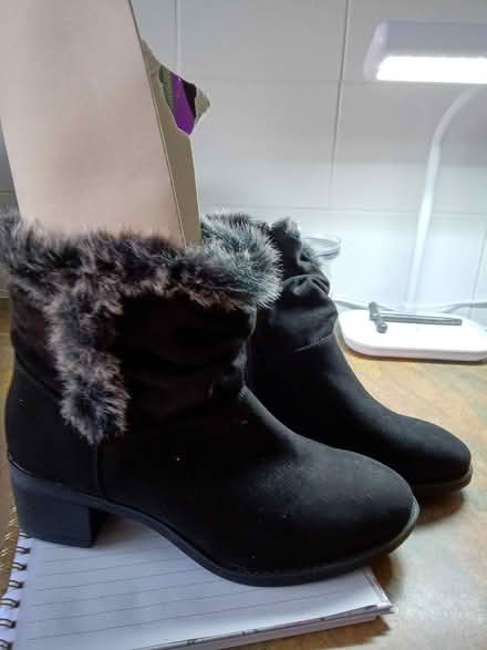 Photo of free Winter boots size 6 new (Orton Goldhay) #2