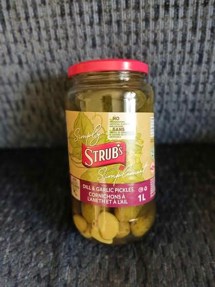 Photo of free Unopened jar of dill pickles (Meadowvale and 401 area) #1