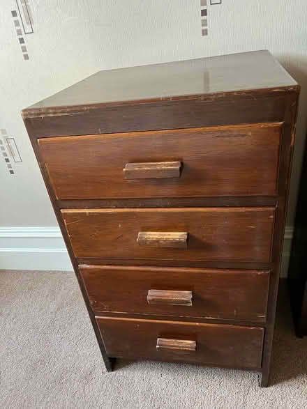 Photo of free Chest of drawers small (Tolworth KT6) #1