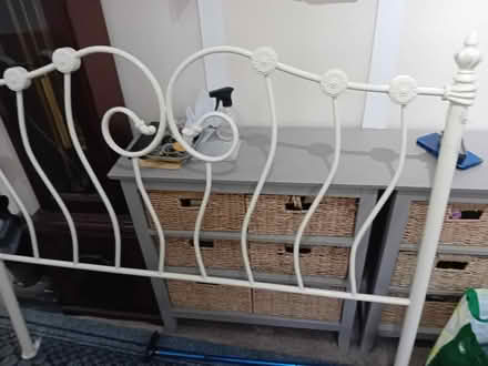 Photo of free metal double bed frame (Chapel Allerton LS7) #1