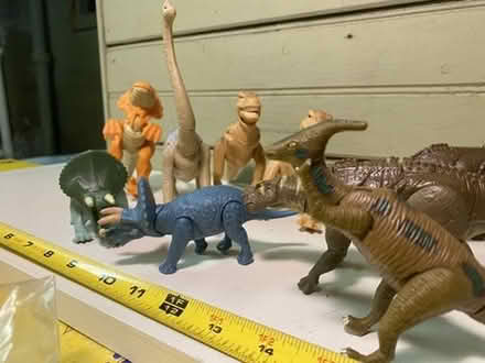 Photo of free Collection of pose-able dinosaurs (Nr Fresh Pond & Mt Auburn Cem.) #2