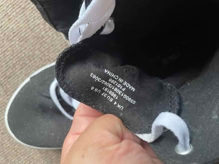 Photo of free Asos high cut shoes (B16 near Canals) #3