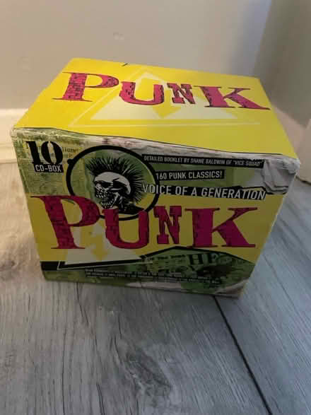 Photo of free Boxset of punk cds (Two Poplars Pub, RG41 2P) #1