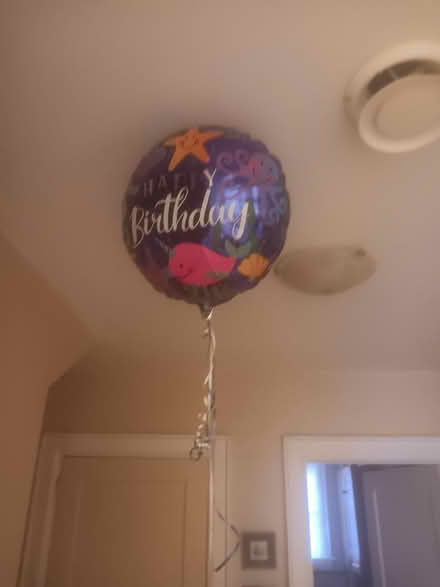 Photo of free Foil helium birthday balloon (Yonge and Sheppard) #1