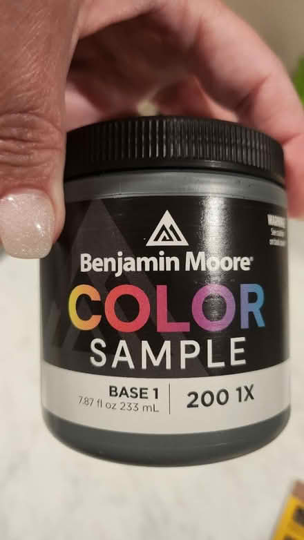 Photo of free White paint sample (Somerset) #1