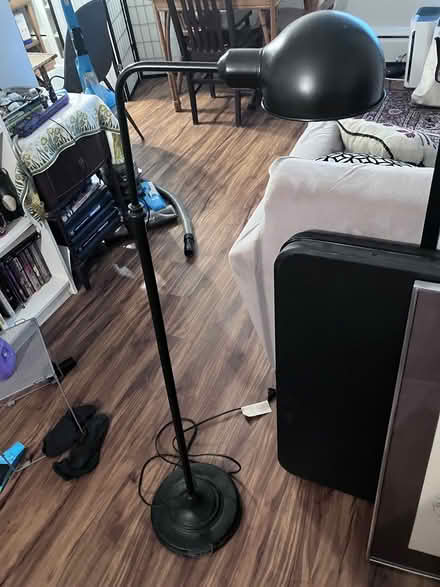 Photo of free 4’ Tall Black Standing Lamp (Takoma, DC) #1