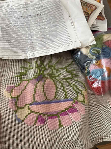 Photo of free Unfinished needlework projects (Burnhamthorpe and Tomken) #1