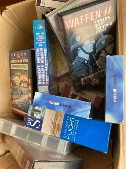 Photo of free Box of vhs videos (East Rainham ME8) #1
