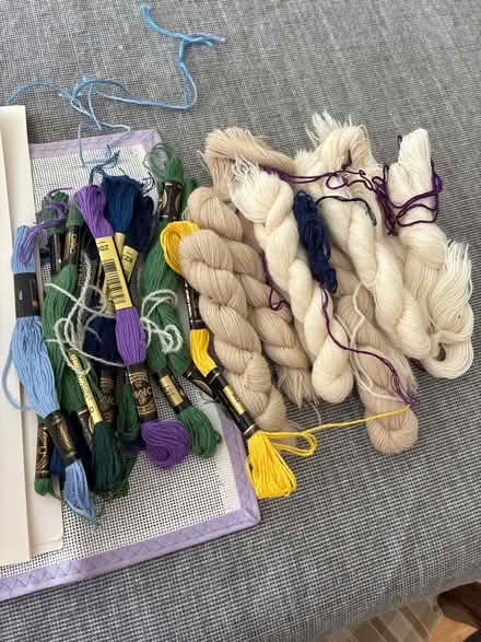 Photo of free Needlework kit - Iris (Burnhamthorpe and Tomken) #3