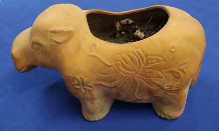 Photo of free Hippo terra cotta planter ((south) Central Park - Denver) #2