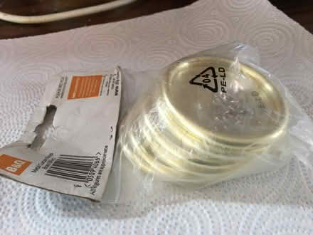 Photo of free 6 gold coloured Curtain Rings (Liverpool L6) #2
