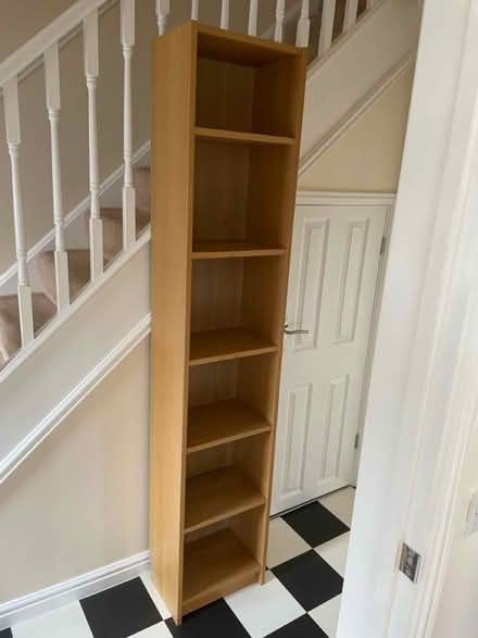 Photo of free IKEA shelf units - light oak finish (Lincoln, LN1) #2