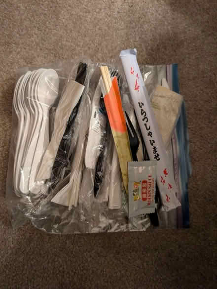 Photo of free Takeout Utensils (Ashland) #1