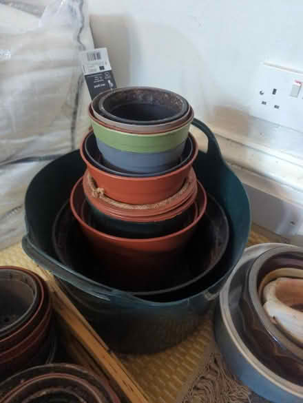 Photo of free Plant pots and saucers (G42) #3