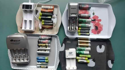 Photo of free Battery charger and batteries (Leicester LE1) #1
