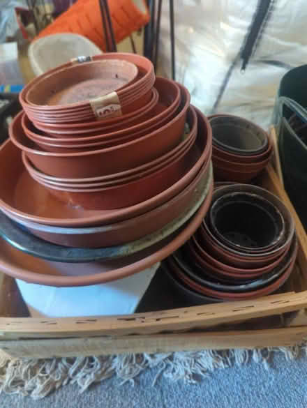 Photo of free Plant pots and saucers (G42) #2