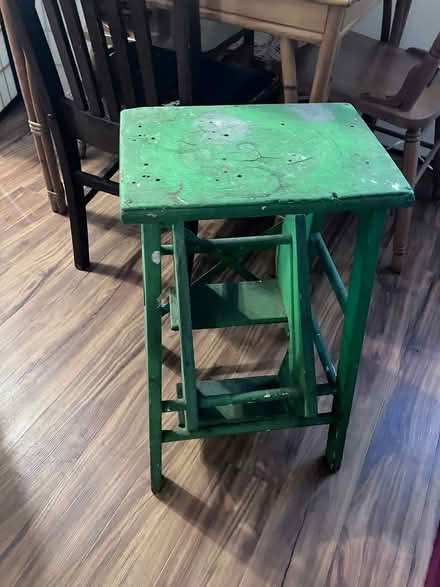 Photo of free Vintage Stepstool (Takoma, DC) #2