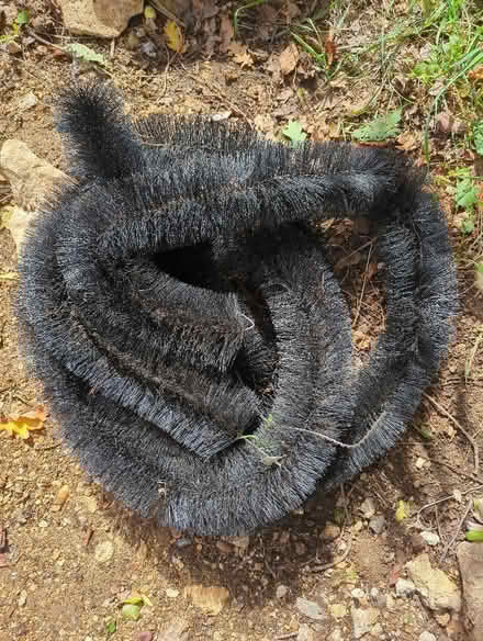 Photo of free Gutter 'foxtail' to block leaves, just under 4m (Bussage GL6) #1